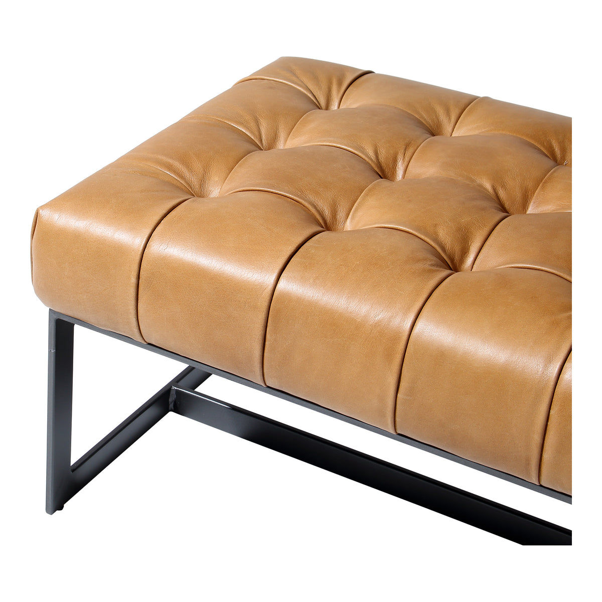Wyatt Leather Bench by Moe's Home