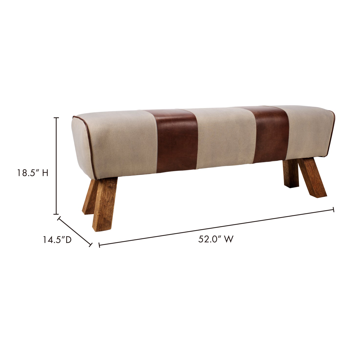 Pommel Bench by Moe's Home