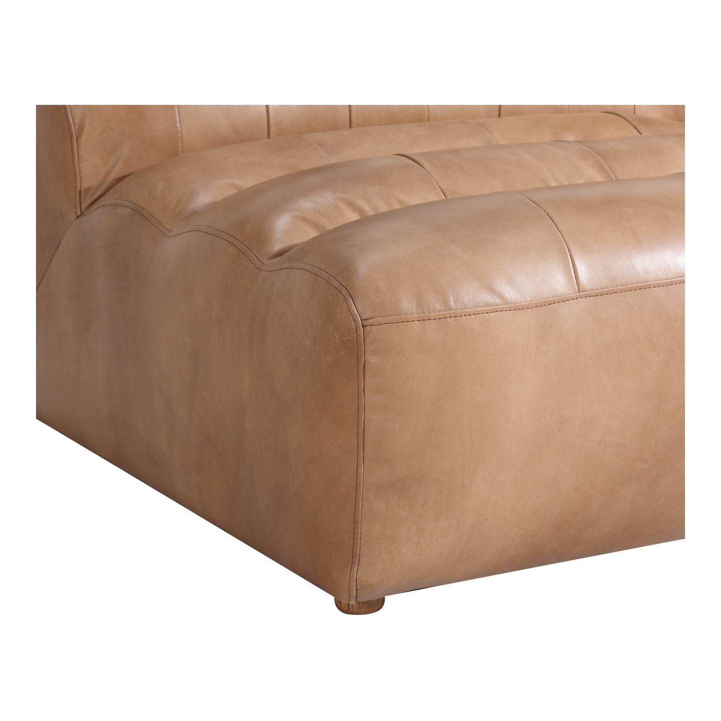Ramsay Leather Slipper Chair by Moe's Home
