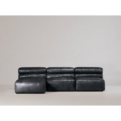 Ramsay Leather Chaise