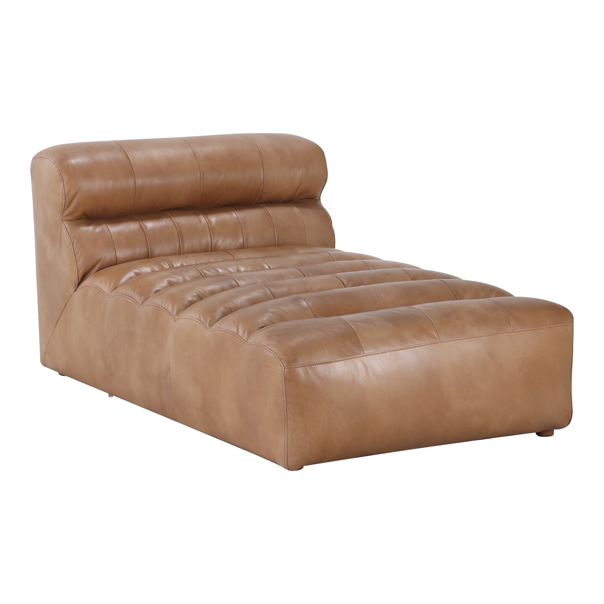 Ramsay Leather Chaise