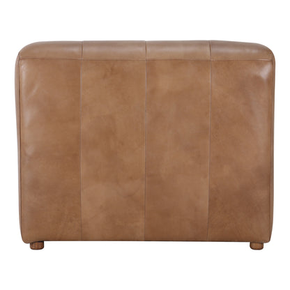 Ramsay Leather Chaise Tan