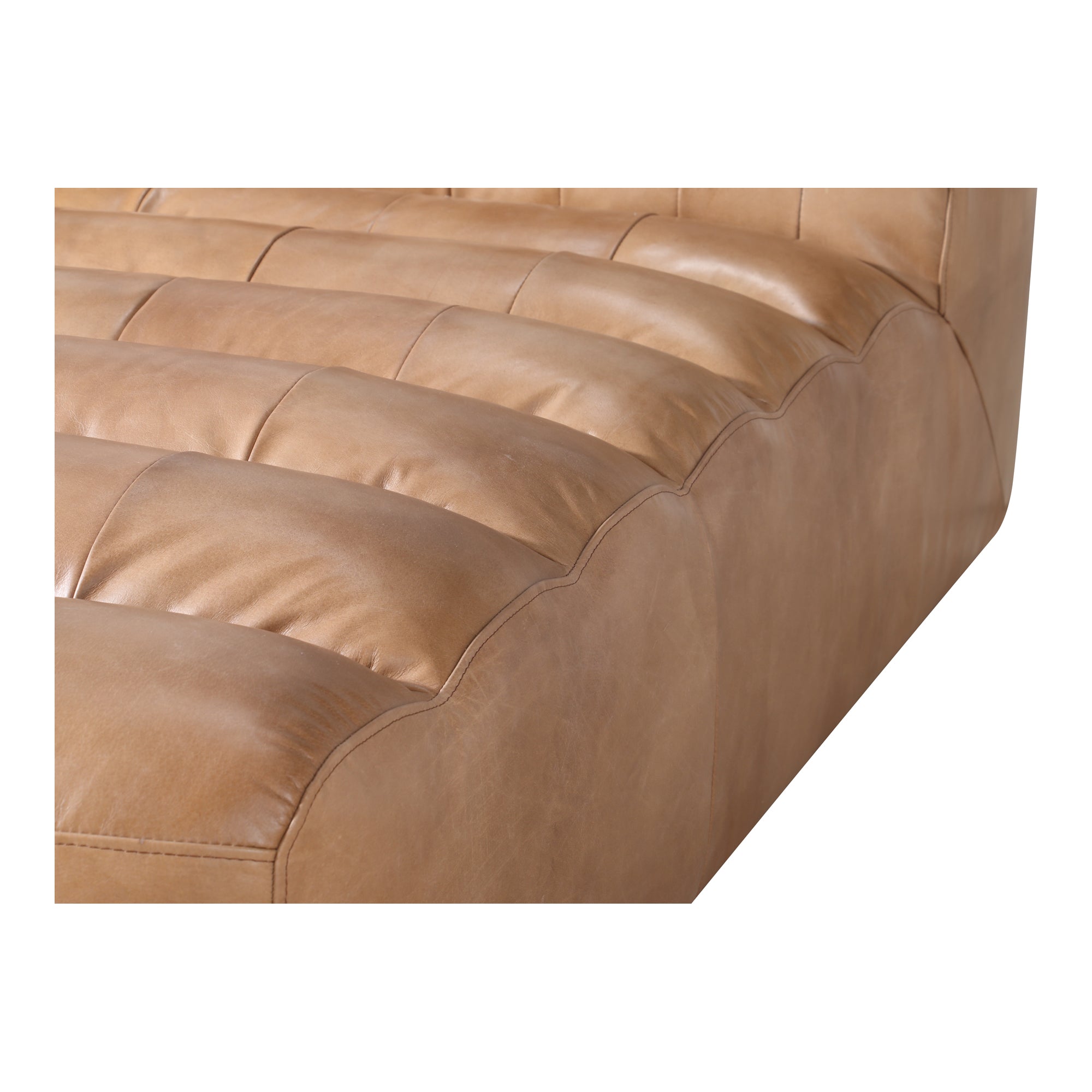 Ramsay Leather Chaise