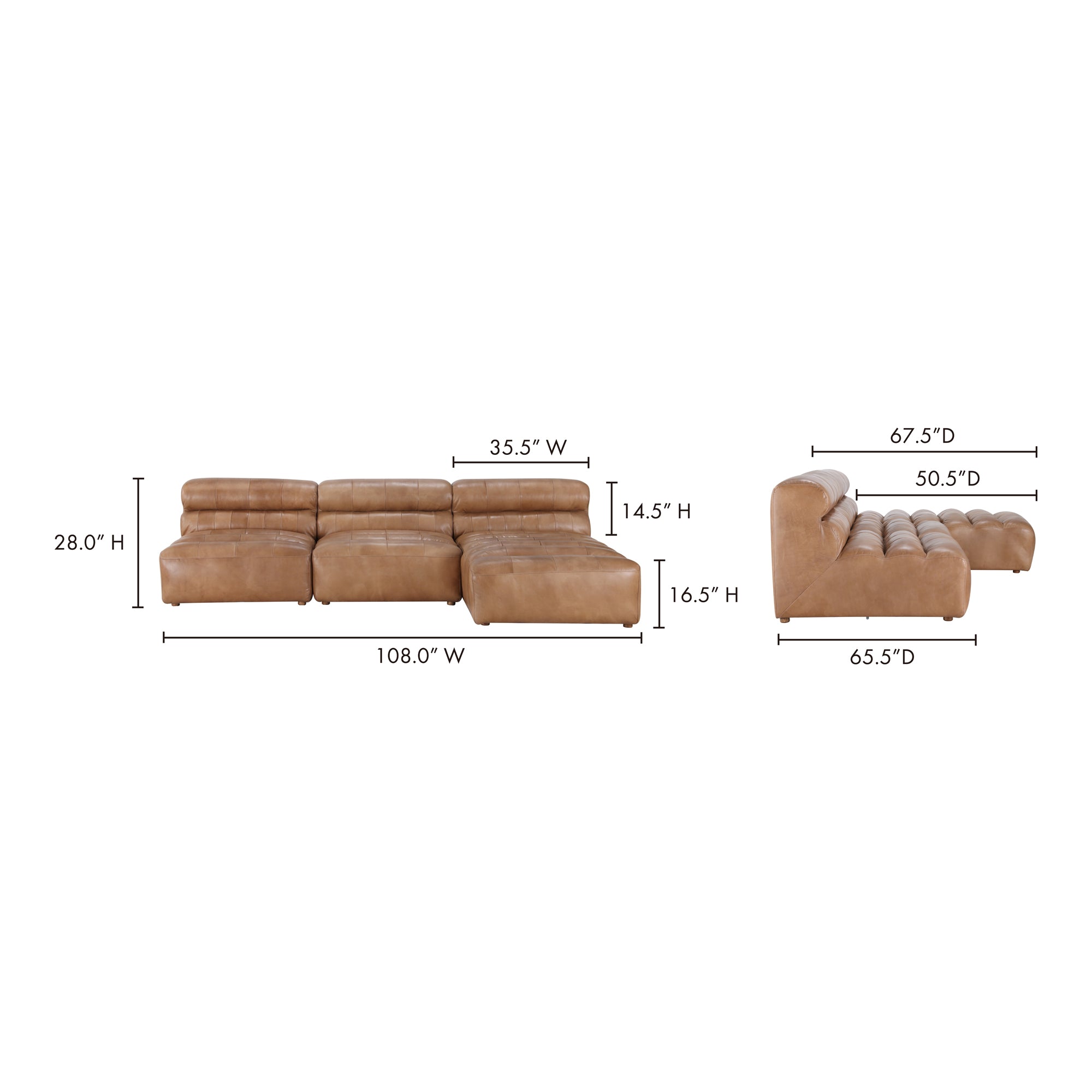 Ramsay Signature Modular Sectional