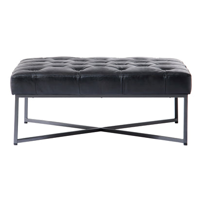 Thad Ottoman Black | Black