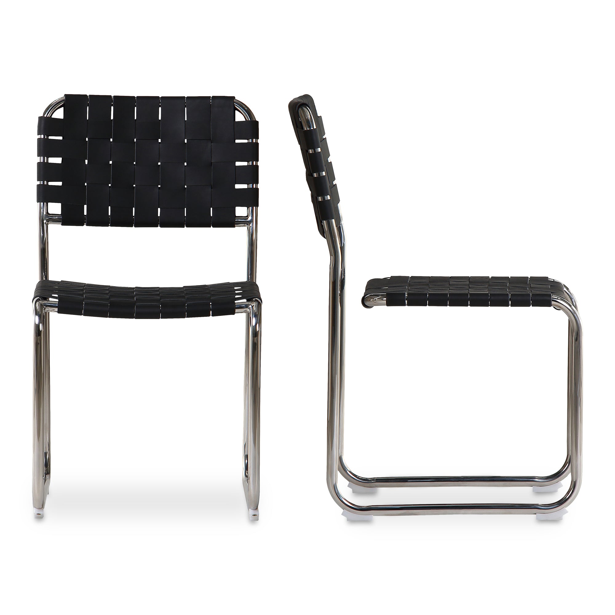 Moma Stainless Steel Dining Chair - Set Of Two