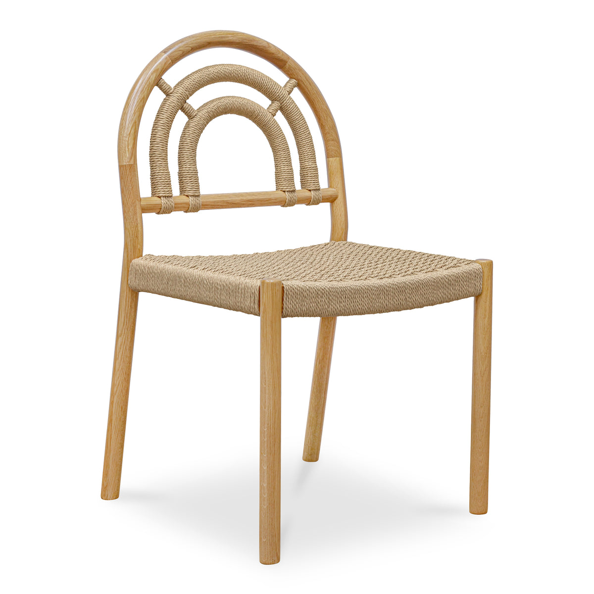 Avery Dining Chair Natural – Set Of Two by Moe's Home