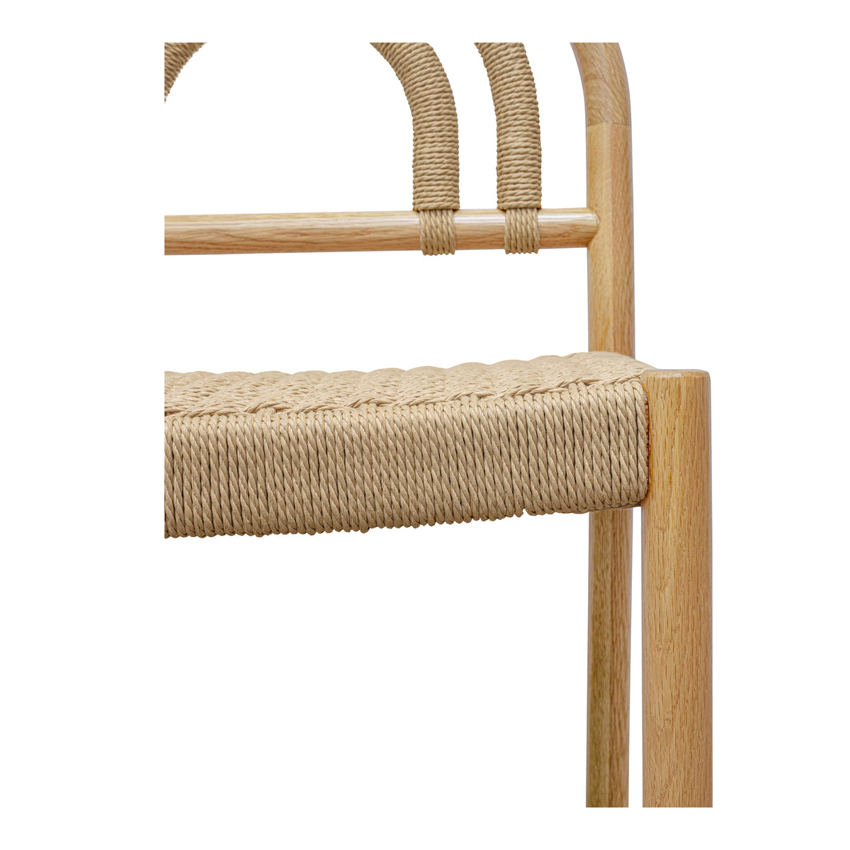 Avery Dining Chair Natural – Set Of Two by Moe's Home