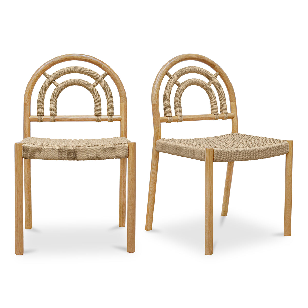 Avery Dining Chair Natural – Set Of Two | Natural
