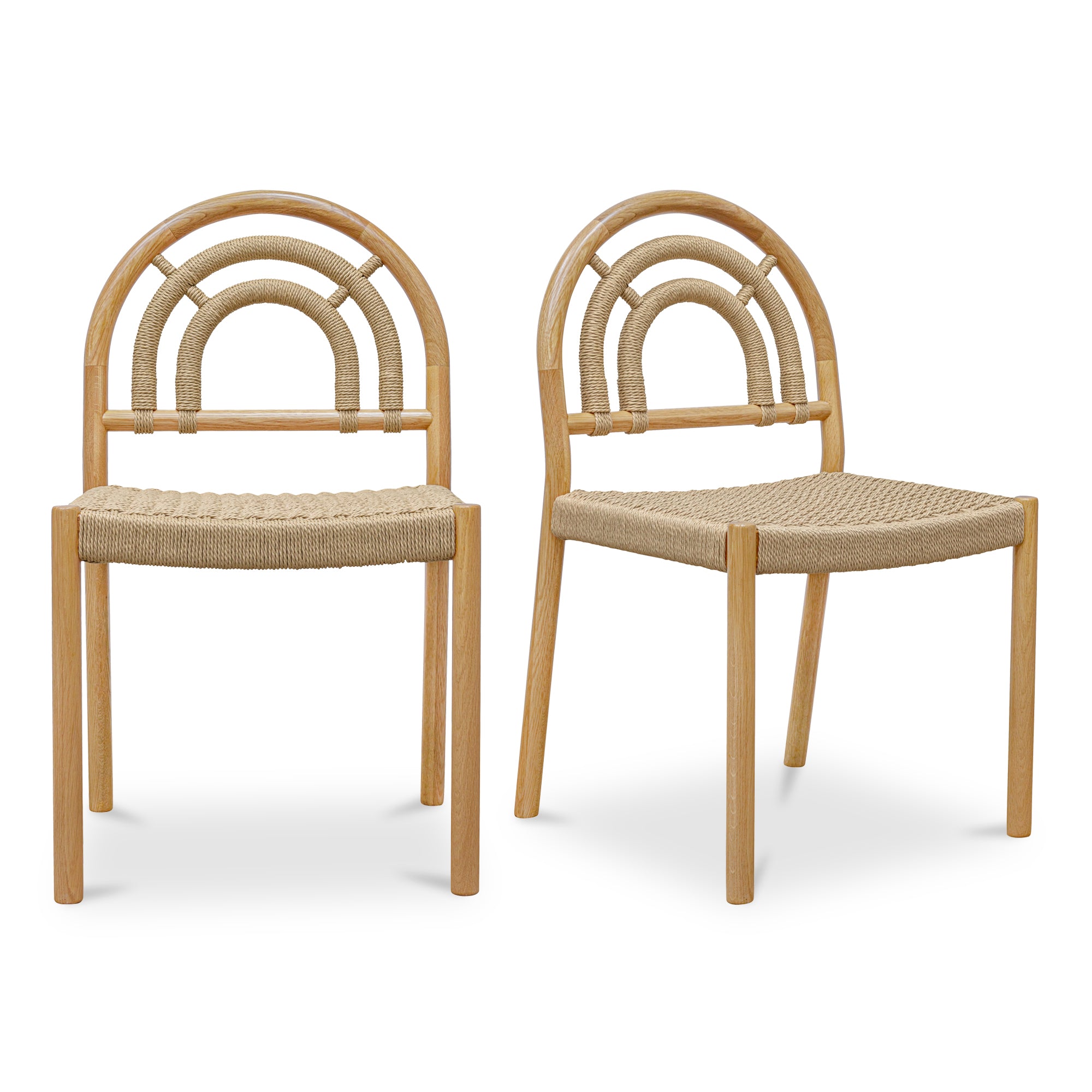Avery Dining Chair Natural – Set Of Two | Natural