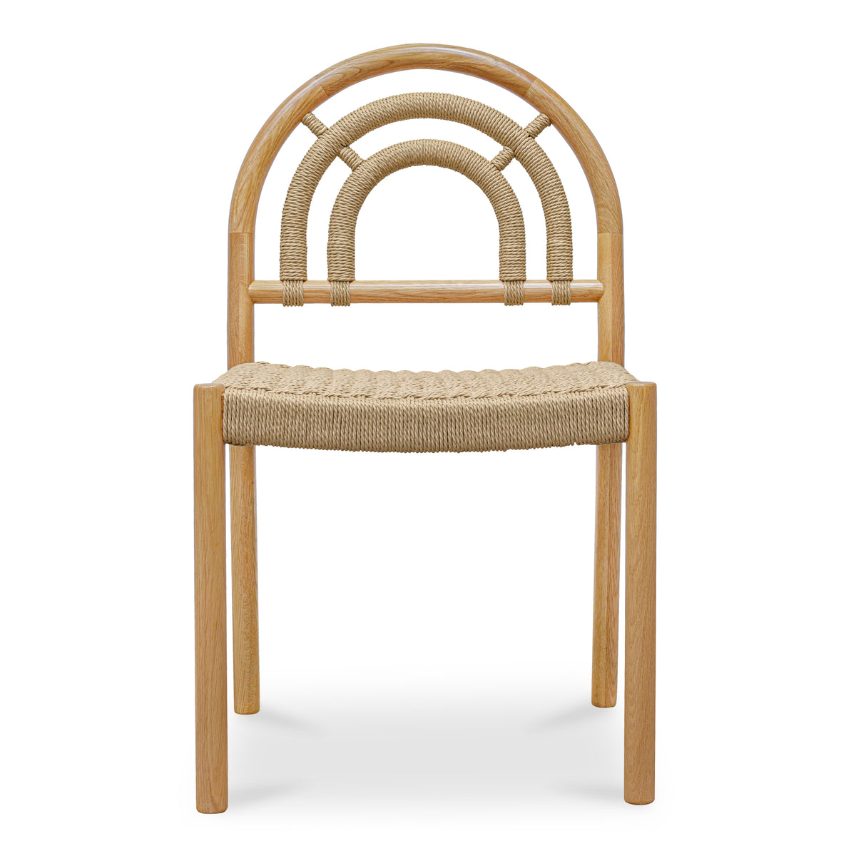 Avery Dining Chair Natural – Set Of Two by Moe's Home