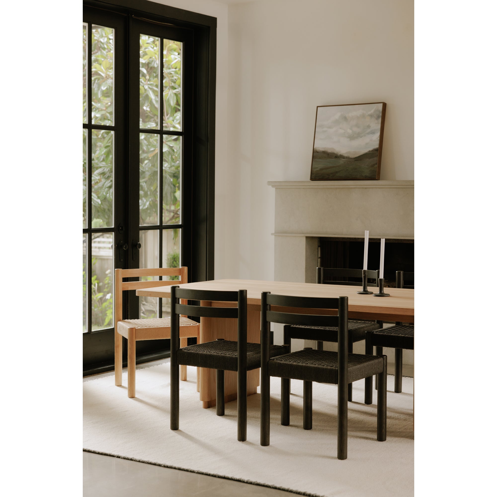 Finn Dining Chair Black–Set Of Two