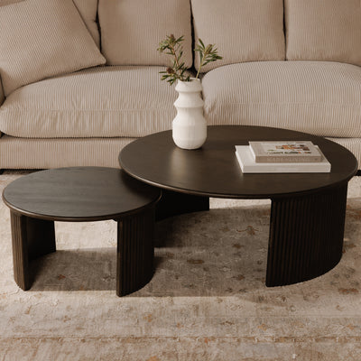 Penny Small Coffee Table Dark Brown by Moe's Home