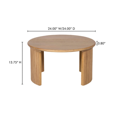 Penny Small Coffee Table Natural by Moe's Home