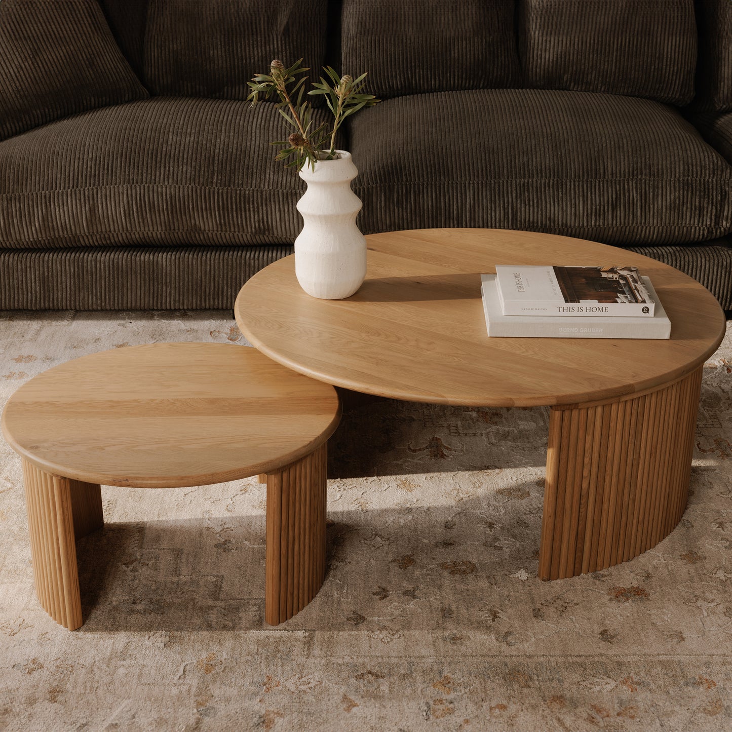 Penny Large Coffee Table Natural by Moe's Home