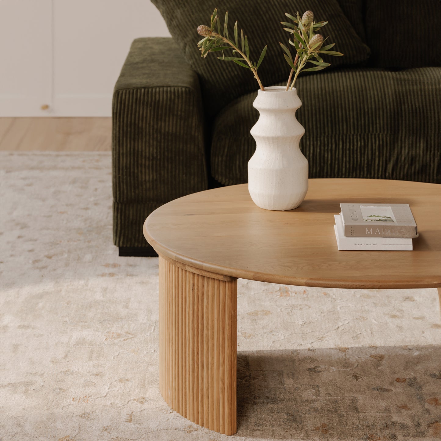 Penny Large Coffee Table Natural by Moe's Home