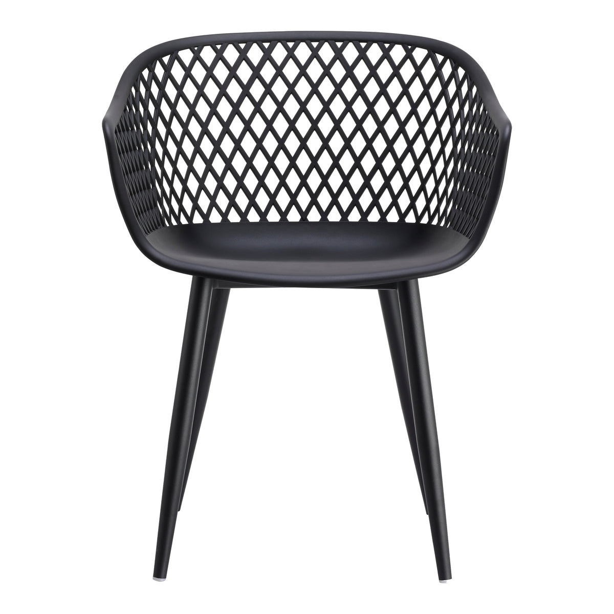 Piazza Outdoor Chair Black - Set Of Two by Moe's Home