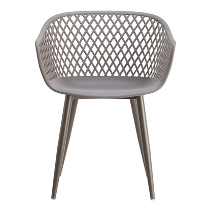 Piazza Outdoor Chair Grey - Set Of Two