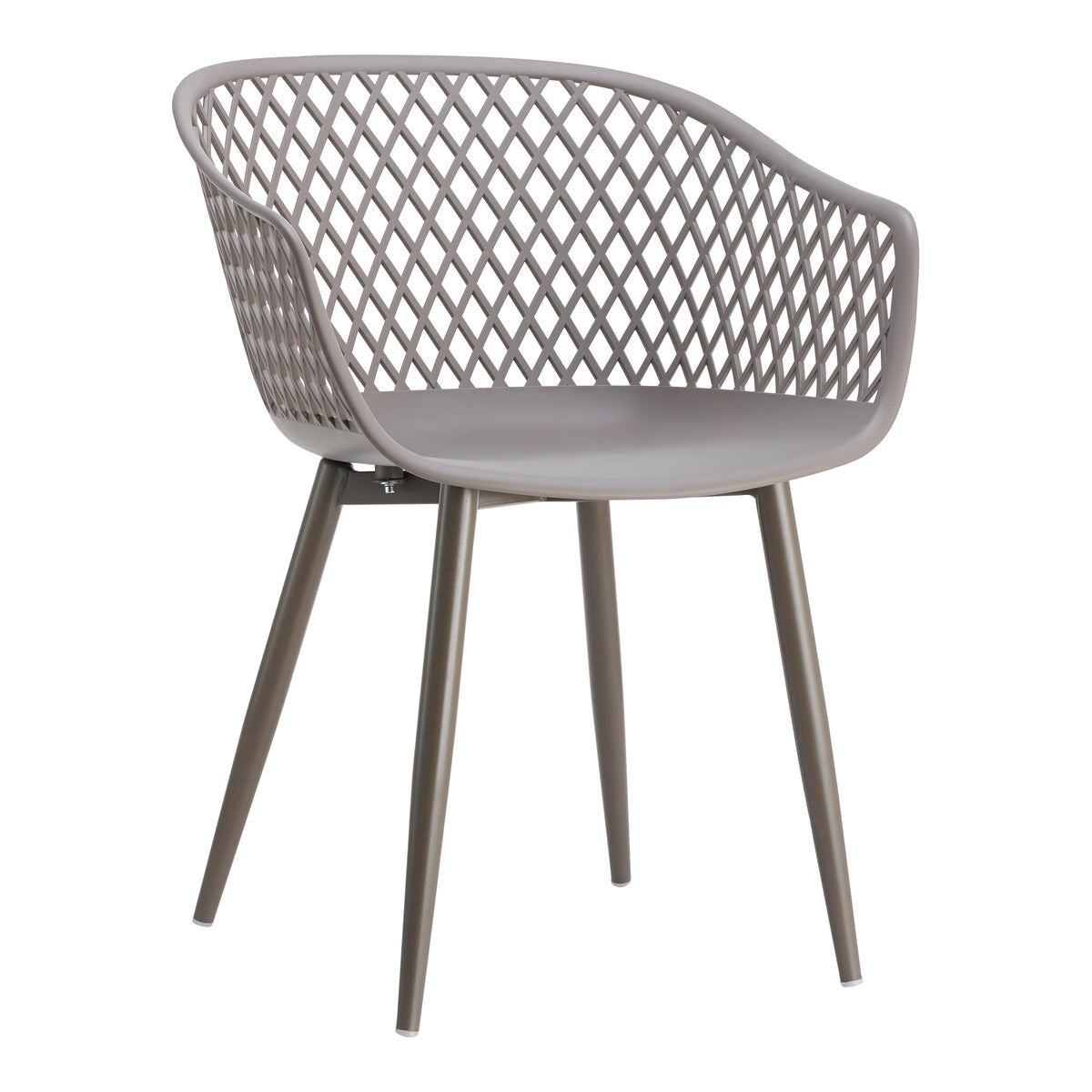 Piazza Outdoor Chair Grey - Set Of Two by Moe's Home
