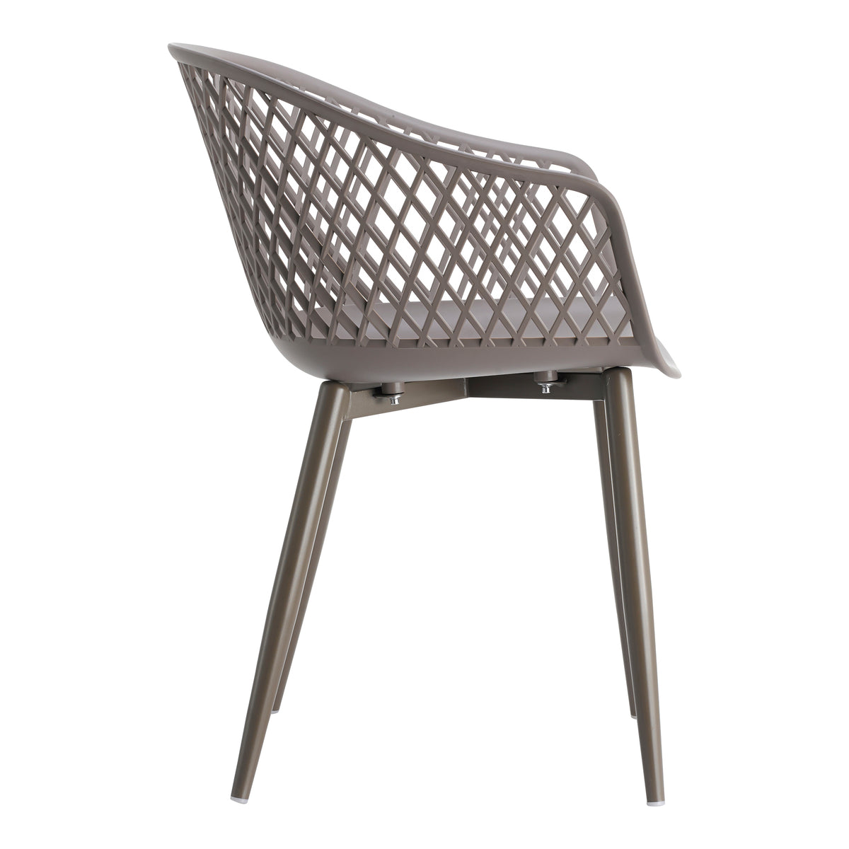 Piazza Outdoor Chair Grey - Set Of Two by Moe's Home