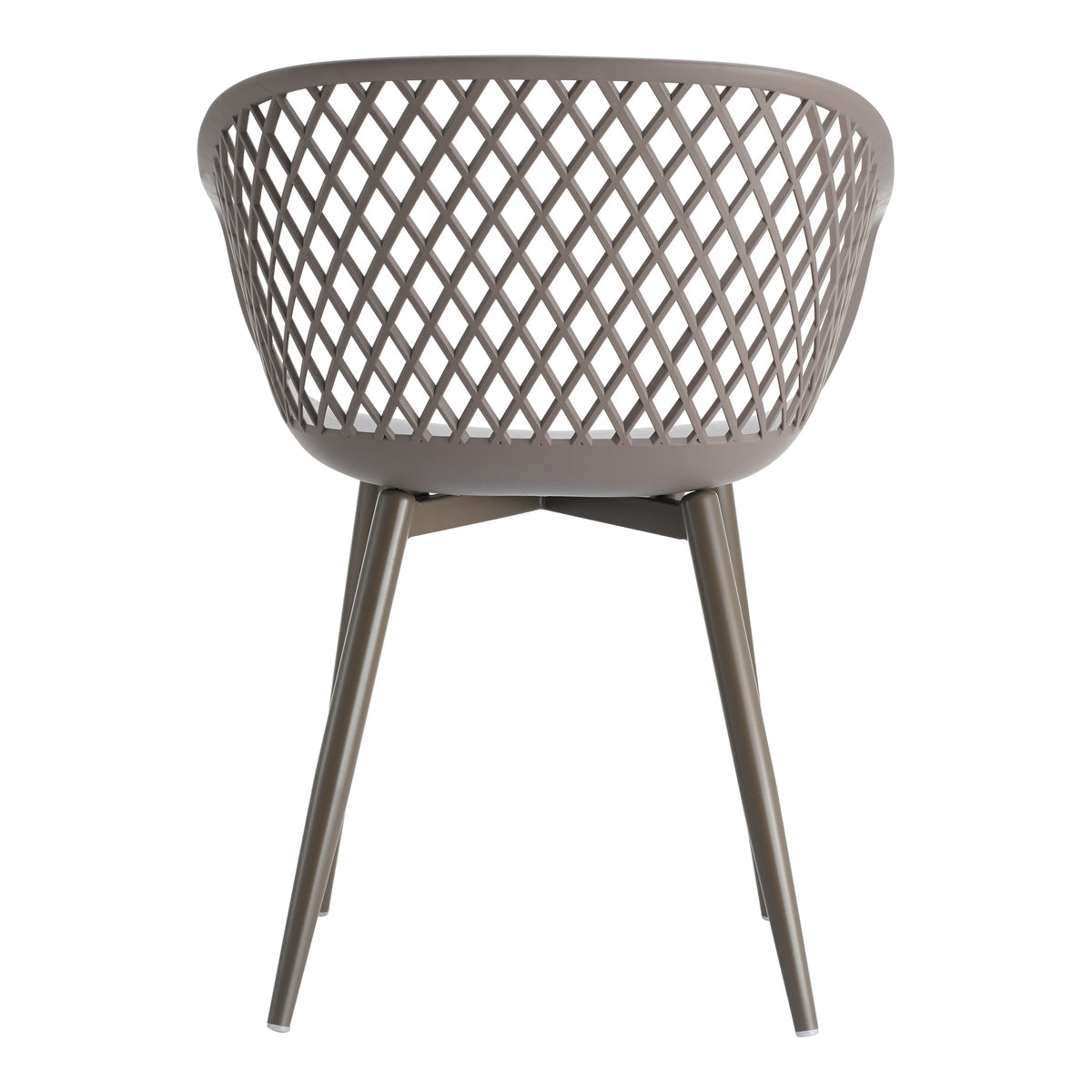 Piazza Outdoor Chair Grey - Set Of Two by Moe's Home