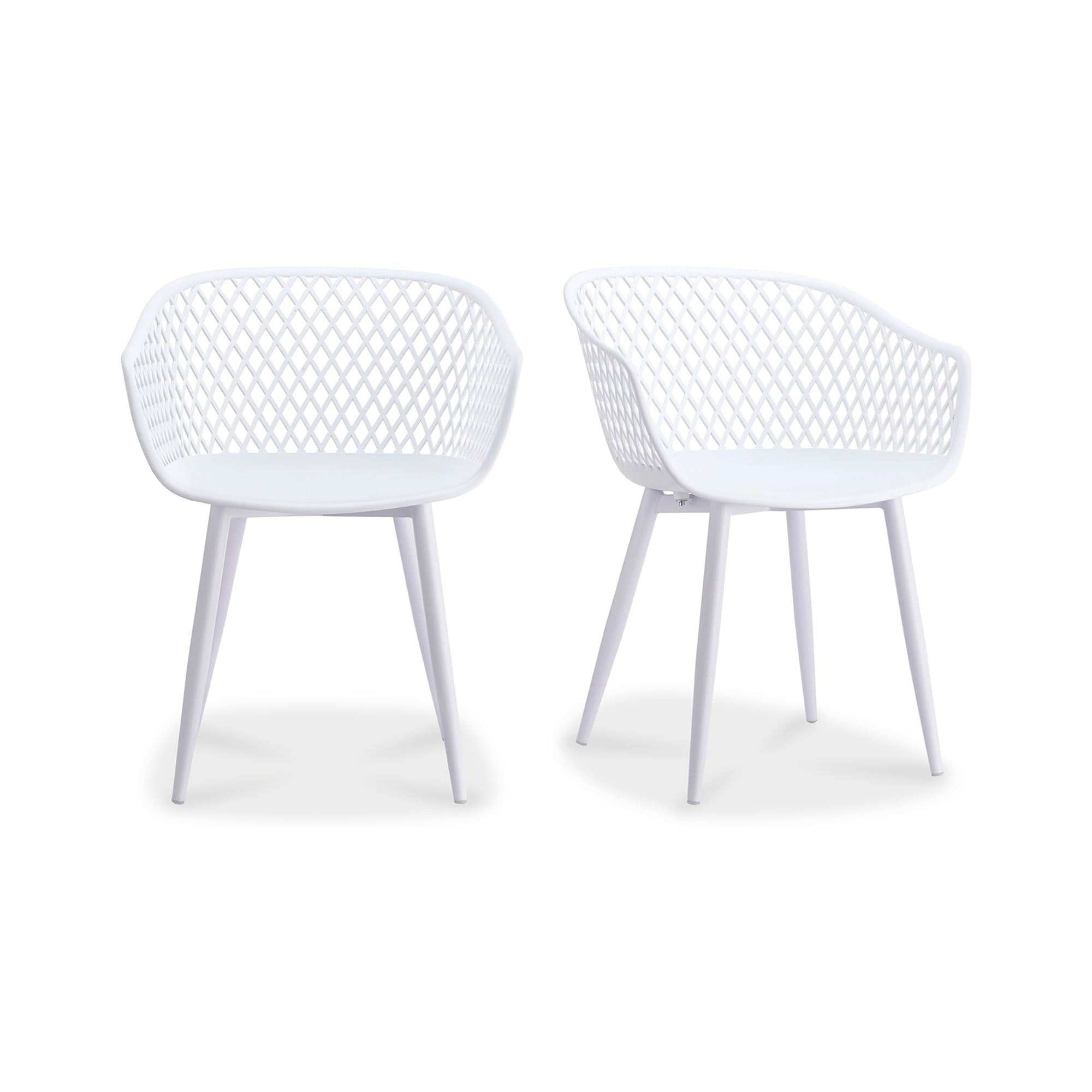 Piazza Outdoor Chair White - Set Of Two | White