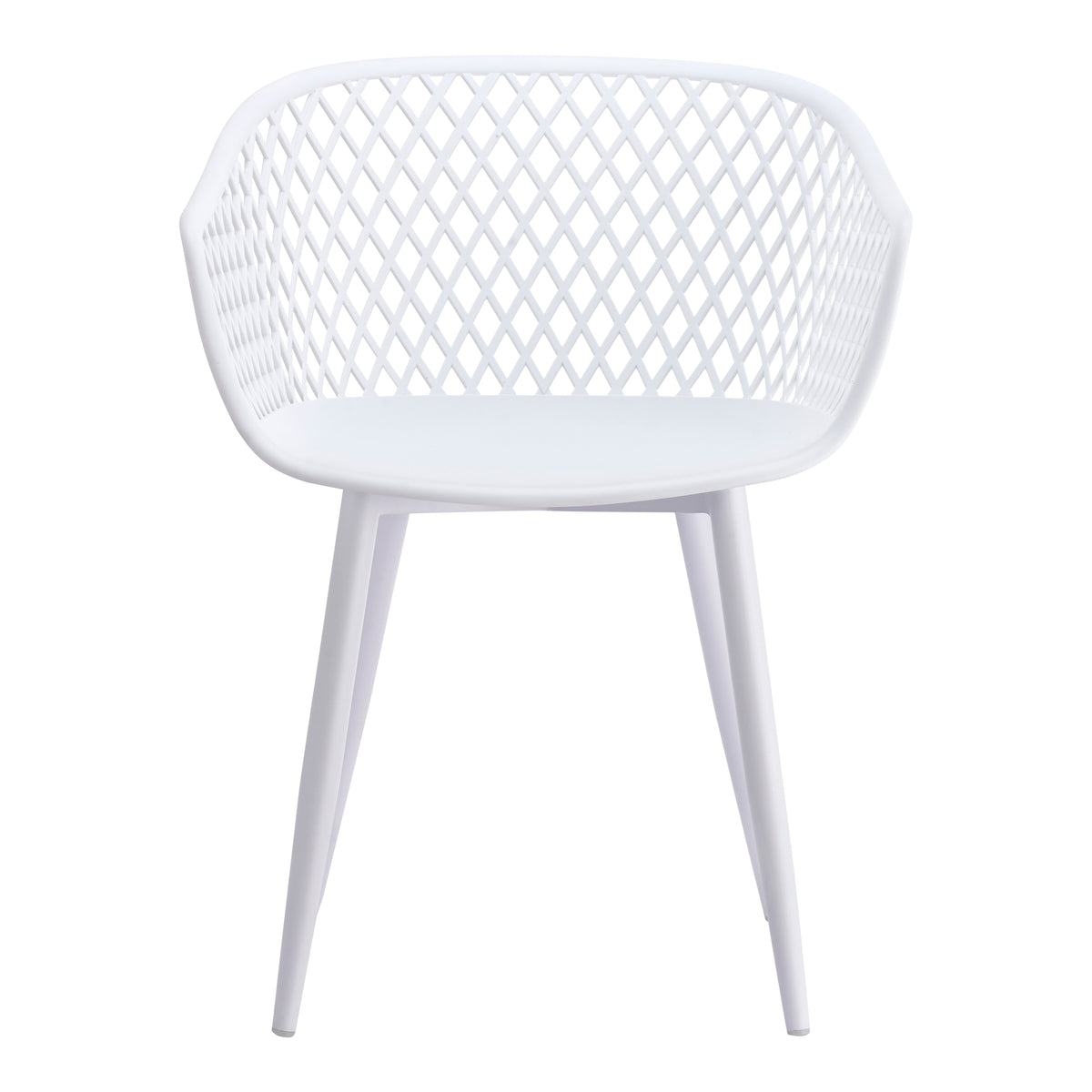 Piazza Outdoor Chair White - Set Of Two by Moe's Home