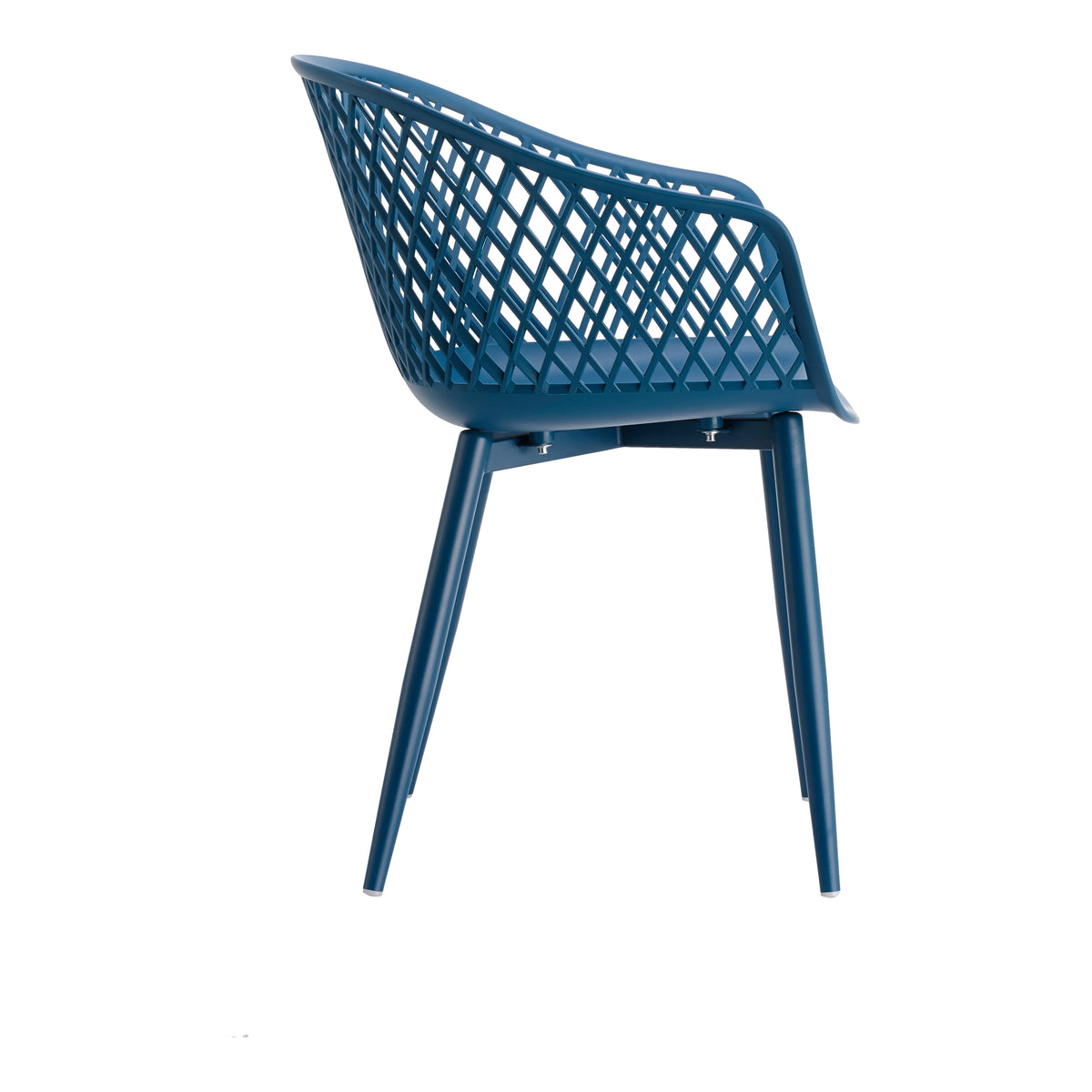 Piazza Outdoor Chair Blue - Set Of Two by Moe's Home