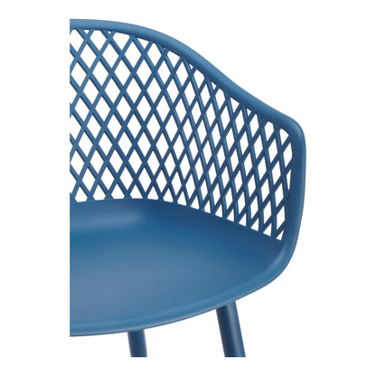 Piazza Outdoor Chair Blue - Set Of Two