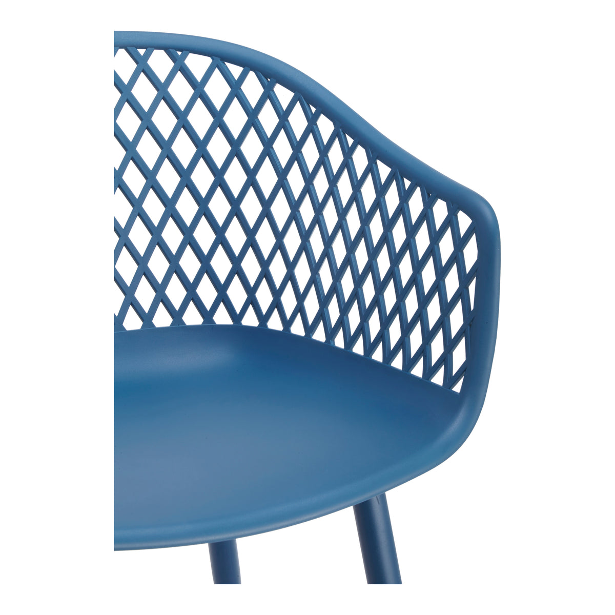 Piazza Outdoor Chair Blue - Set Of Two by Moe's Home