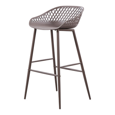 Piazza Outdoor Barstool Grey - Set Of Two