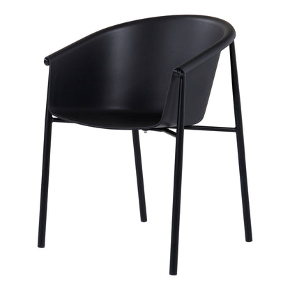 Shindig Outdoor Dining Chair Black - Set Of Two