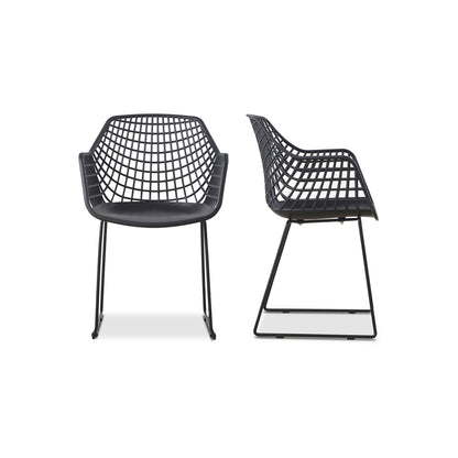 Honolulu Chair Black   Set Of Two | Black