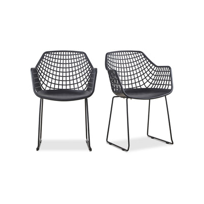 Honolulu Chair Black - Set Of Two by Moe's Home