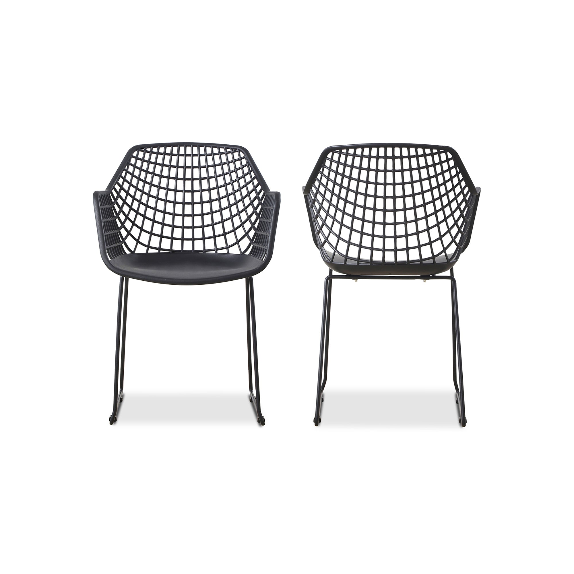 Honolulu Chair Black - Set Of Two