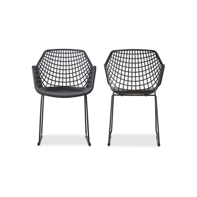 Honolulu Chair Black - Set Of Two by Moe's Home