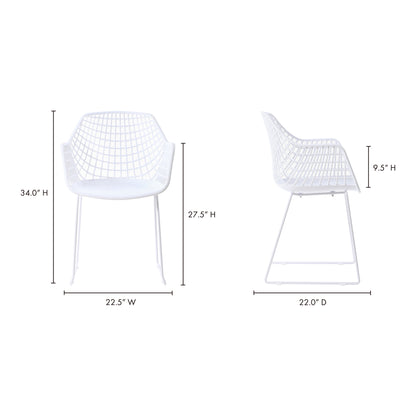 Honolulu Chair White - Set Of Two