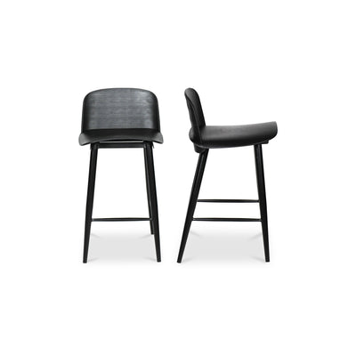 Looey Counter Stool Black - Set Of Two by Moe's Home