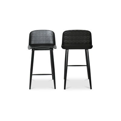 Looey Counter Stool Black - Set Of Two by Moe's Home