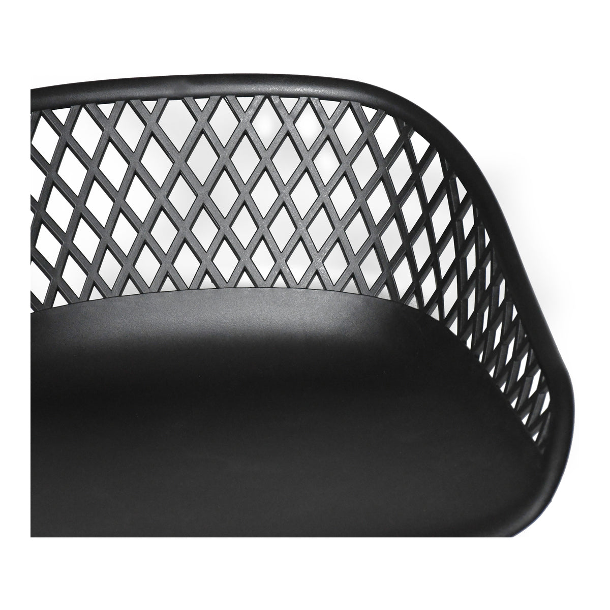 Piazza Outdoor Counter Stool Black - Set Of Two by Moe's Home
