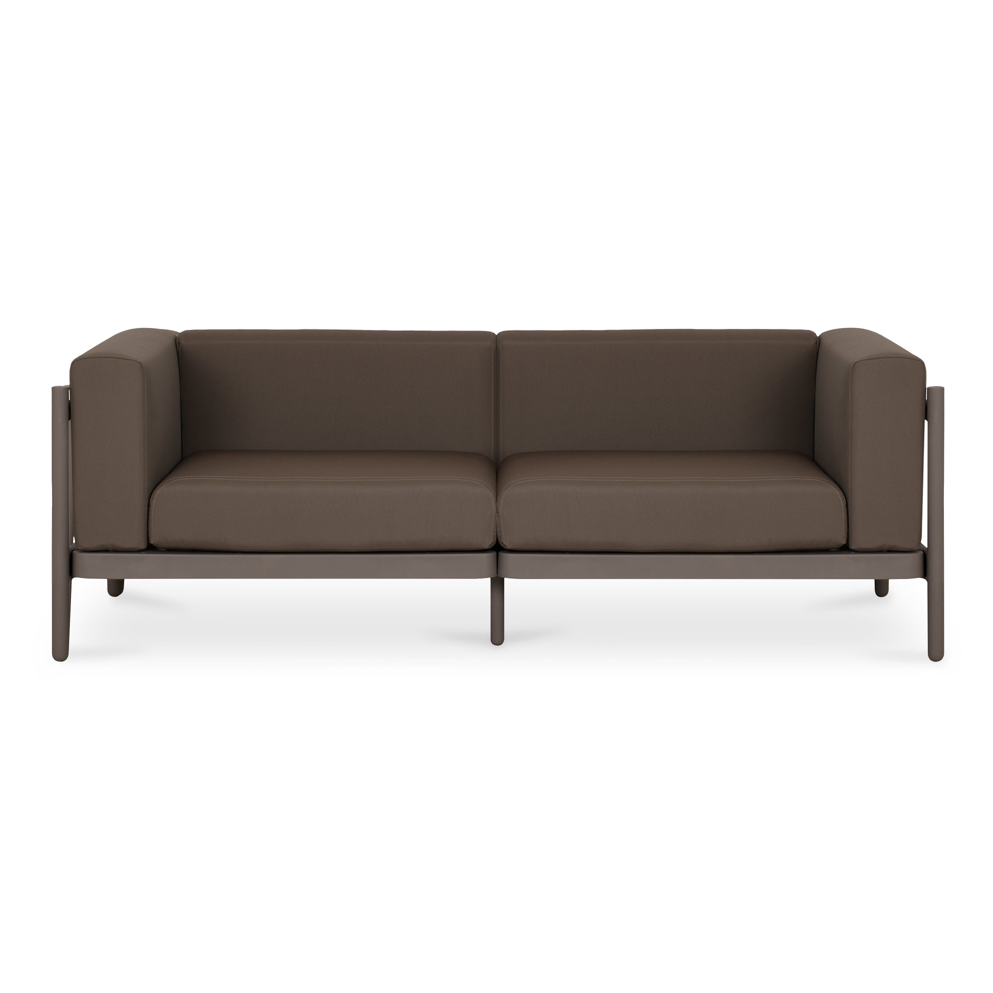 Suri Outdoor 2-Seat Sofa | Grey