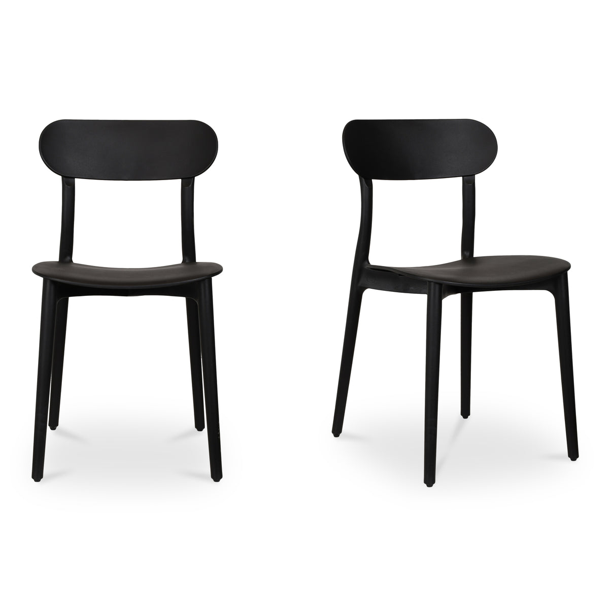 Kent Outdoor Dining Chair Black - Set Of Two by Moe's Home