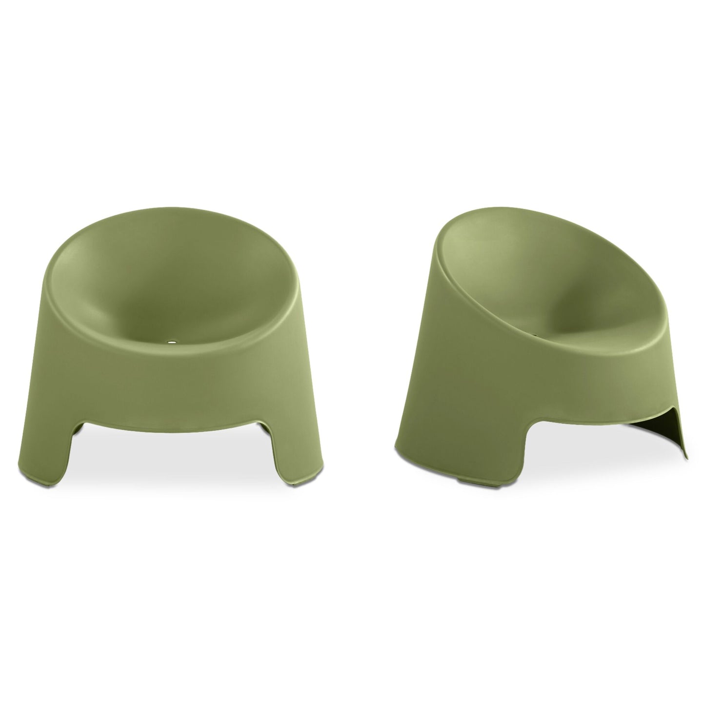 Nolla Outdoor Accent Chair Set of Two by Moe's Home