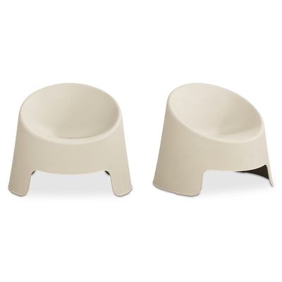 Nolla Outdoor Accent Chair Set of Two by Moe's Home