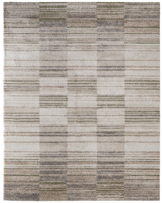Richmond 39R3F Gray/White Rug by Feizy