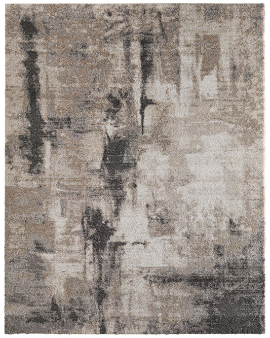 Richmond 39R7F Gray/Brown Rug by Feizy