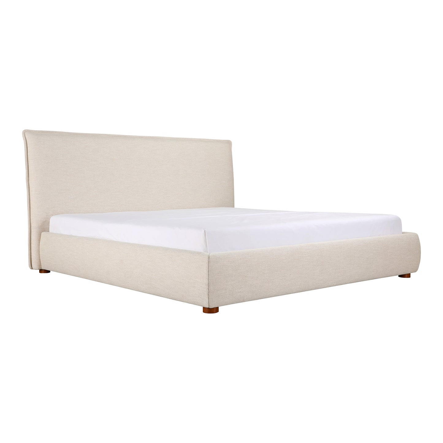 Luzon Queen Bed Wheat by Moe's Home