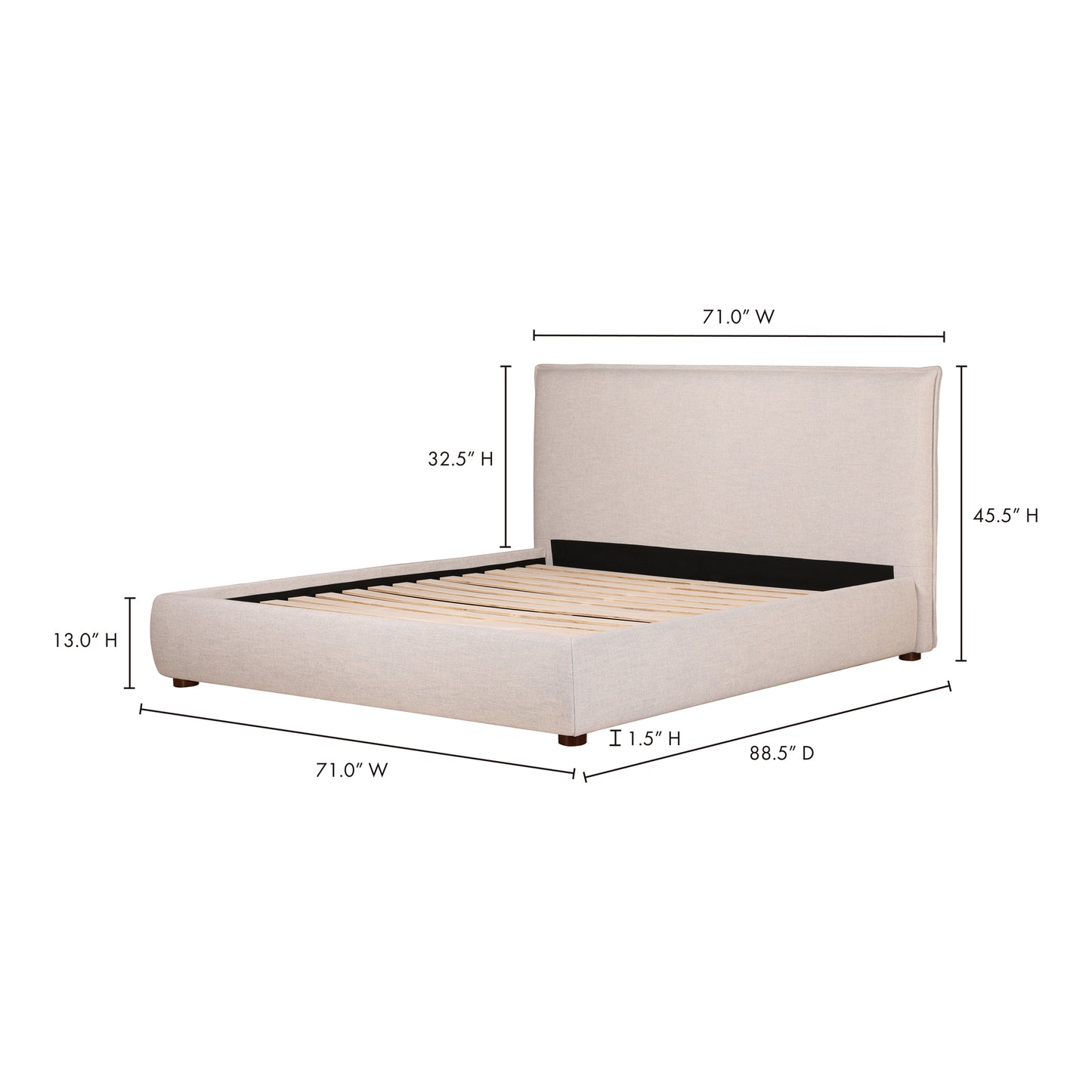 Luzon Queen Bed by Moe's Home