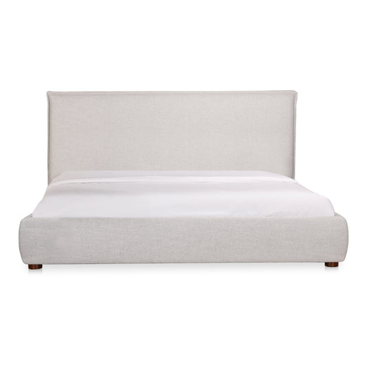 Luzon King Bed Light Grey | Grey