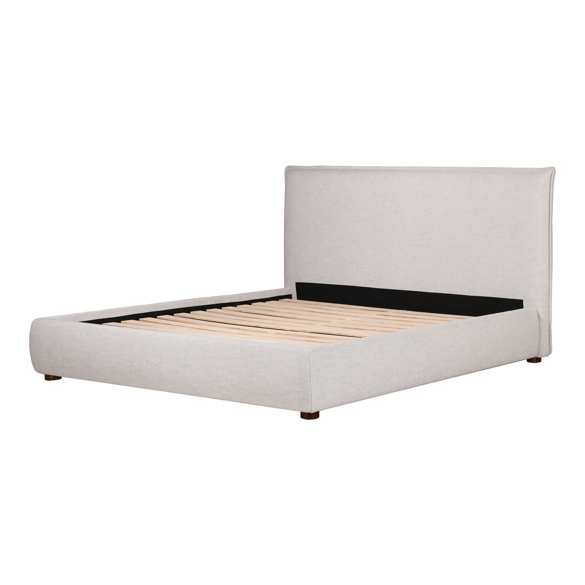 Luzon King Bed Light Grey by Moe's Home